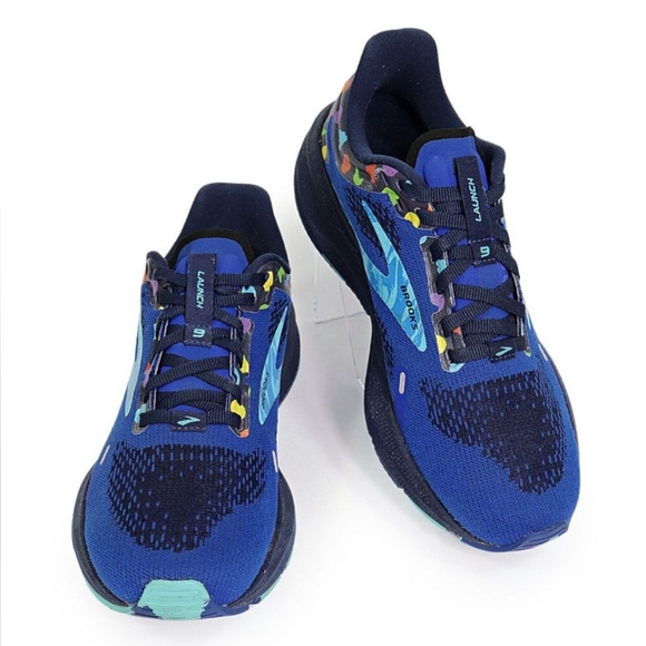 NEW Brooks Launch 9 REFLECTIVE (B) men’s Sz 13 Running Shoes Sneakers Multicolor - Picture 2 of 14